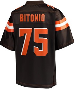 Joel Bitonio Cleveland Browns Nfl Pro Line Player Jersey - Brown