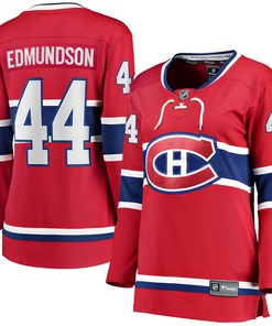 Joel Edmundson Montreal Canadiens Fanatics Branded Womens Breakaway Player Jersey - Red Nhl