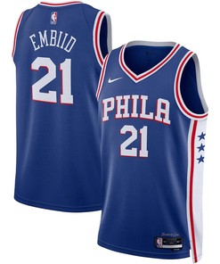 Joel Embiid 21 Philadelphia 76ers 2022/23 Swingman Jersey - Icon Edition - Royal