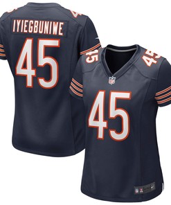 Joel Iyiegbuniwe Chicago Bears Womens Game Jersey - Navy Nfl