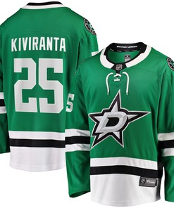Joel Kiviranta Dallas Stars Fanatics Branded Home Breakaway Jersey - Kelly Green Nhl