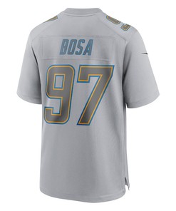 Joey Bosa 97 Los Angeles Chargers Atmosphere Fashion Game Jersey - Gray