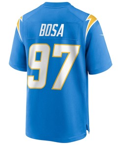 Joey Bosa 97 Los Angeles Chargers Game Player Jersey - Powder Blue