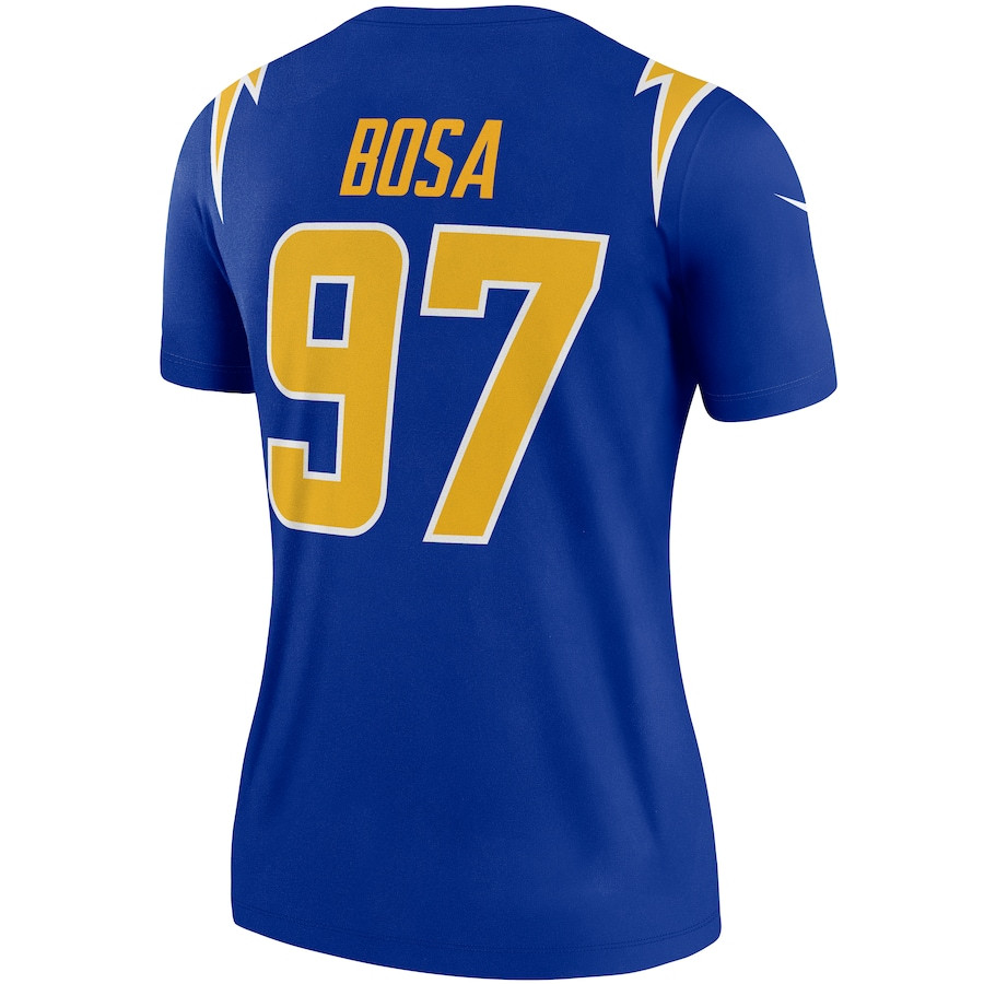 Joey Bosa 97 Los Angeles Chargers Women's 2nd Alternate Legend Jersey - Royal