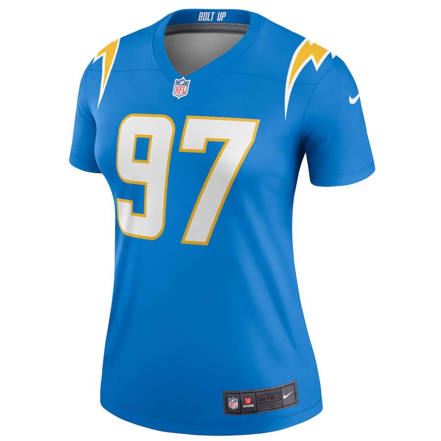 Joey Bosa 97 Los Angeles Chargers Women's Legend Jersey - Powder Blue