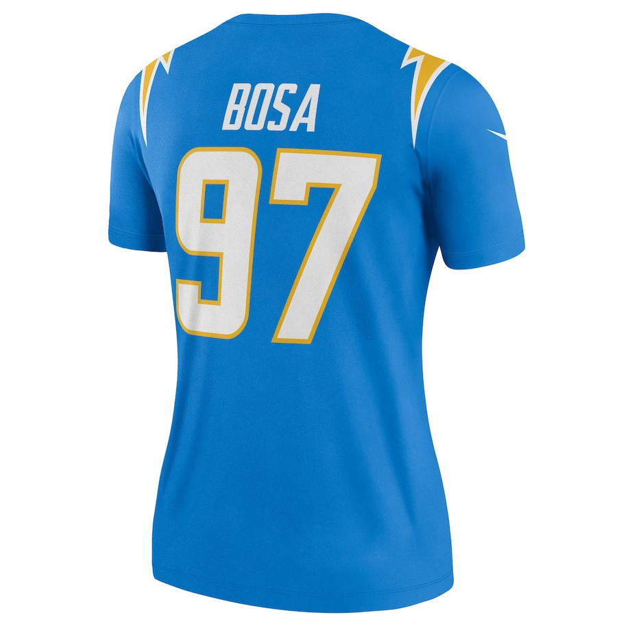 Joey Bosa 97 Los Angeles Chargers Women's Legend Jersey - Powder Blue