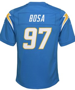Joey Bosa 97 Los Angeles Chargers Youth Game Jersey - Powder Blue