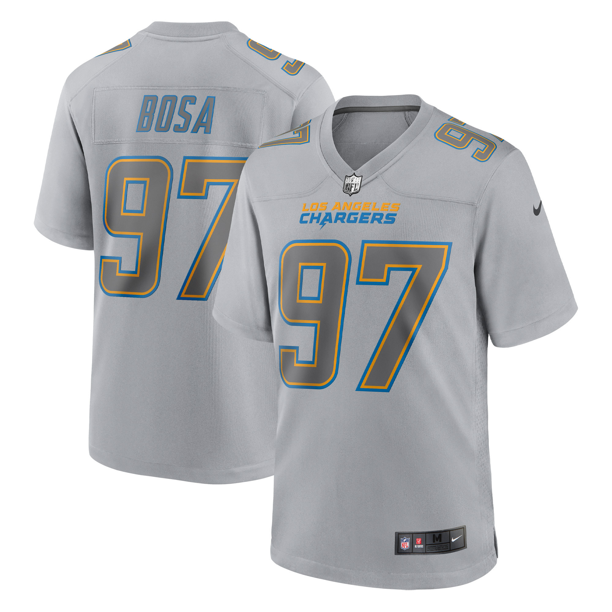 Joey Bosa Los Angeles Chargers Atmosphere Fashion Game Jersey - Gray Nfl