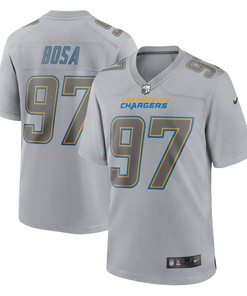 Joey Bosa Los Angeles Chargers Atmosphere Fashion Game Jersey - Gray Nfl
