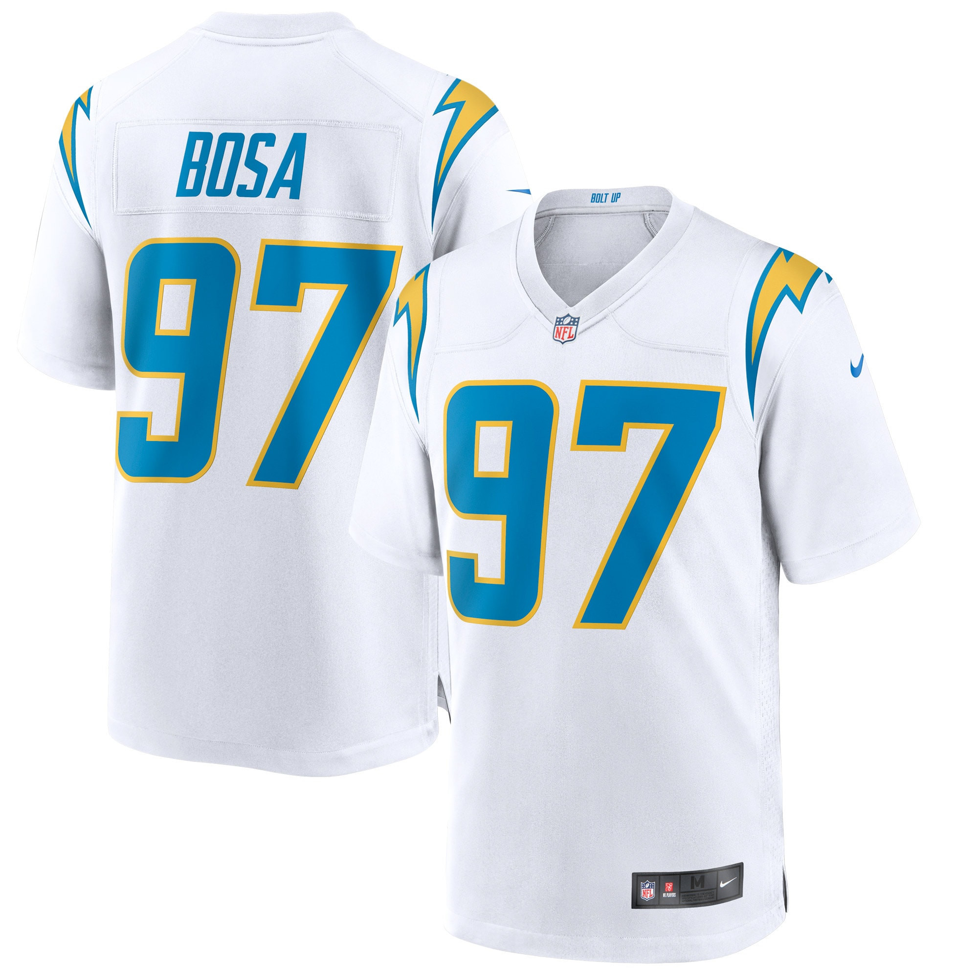 Joey Bosa Los Angeles Chargers Game Jersey - White Nfl
