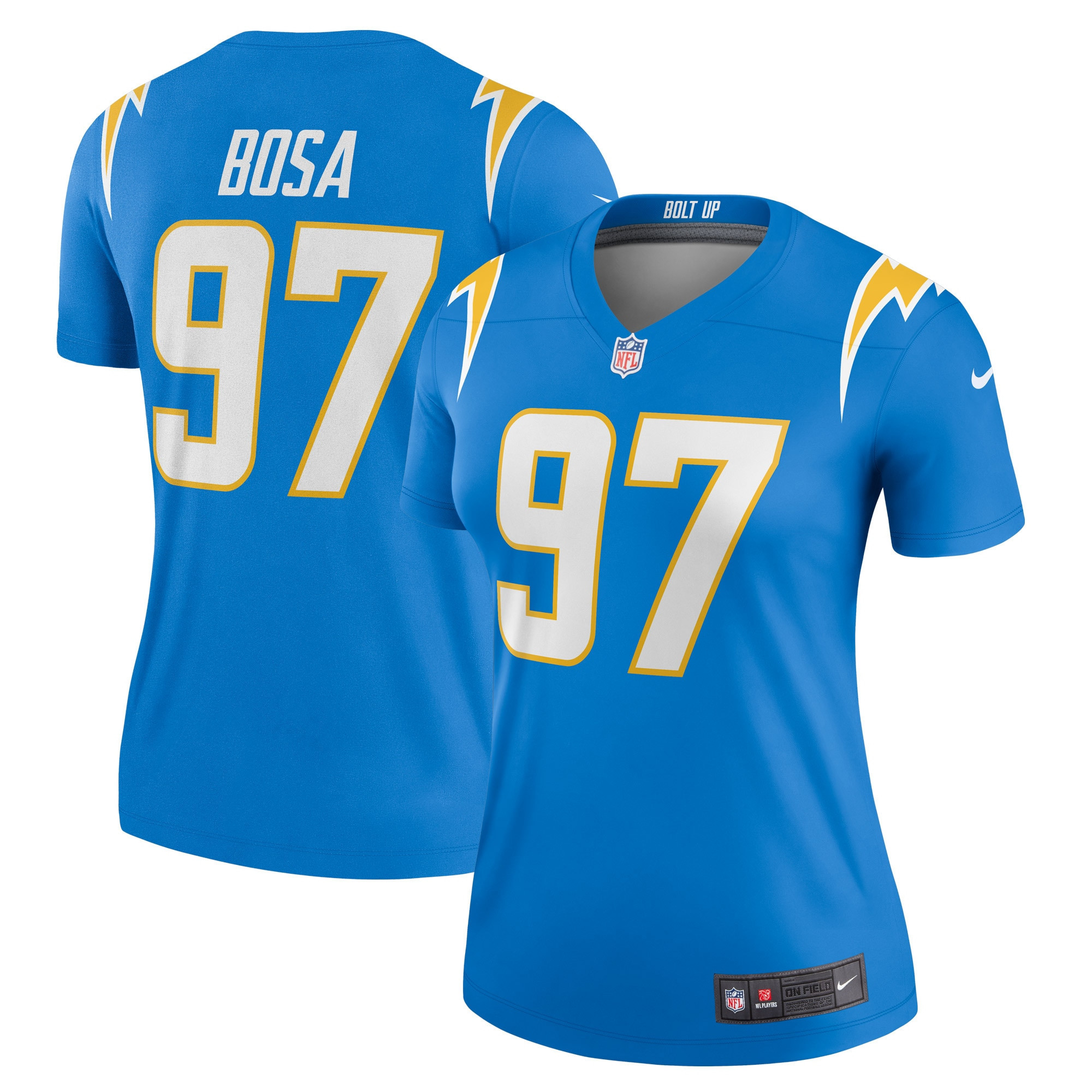 Joey Bosa Los Angeles Chargers Womens Legend Jersey Powder Blue Nfl