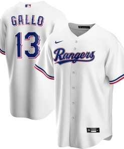 Joey Gallo #13 Texas Rangers 2020 Mlb Arrival 2020 Mlb White Jersey
