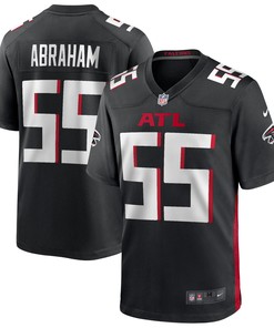John Abraham Atlanta Falcons Game Retired Player Jersey - Black Nfl