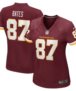 John Bates Washington Football Team Womens Game Jersey - Burgundy Nfl