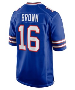 John Brown 16 Buffalo Bills Home Game Player Jersey - Royal