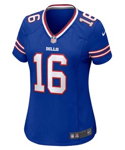 John Brown 16 Buffalo Bills Women's Home Game Player Jersey - Royal