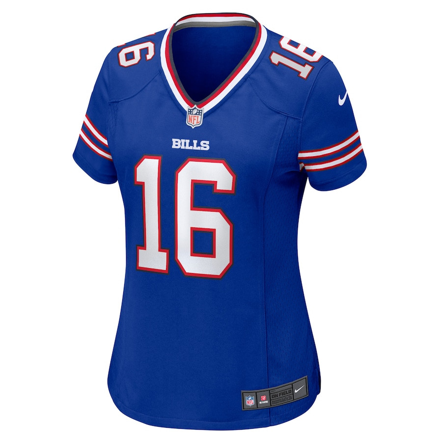 John Brown 16 Buffalo Bills Women's Home Game Player Jersey - Royal