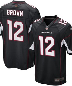 John Brown Arizona Cardinals Nike Game Jersey - Black