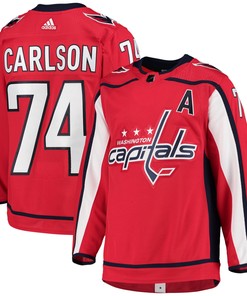 John Carlson Washington Capitals Adidas Home Authentic Player Jersey - Red Nhl