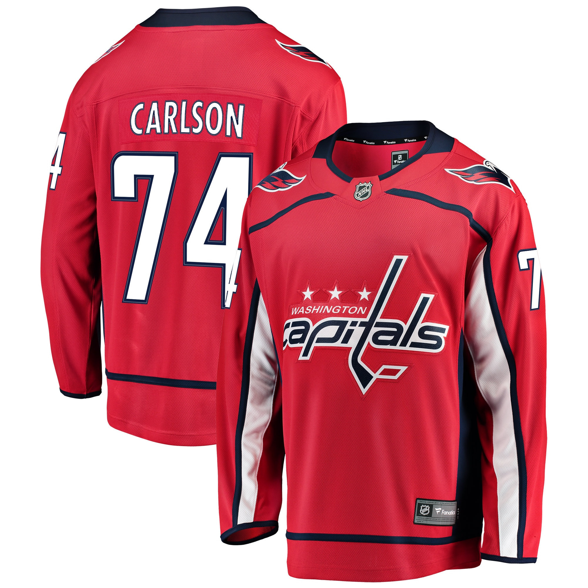 John Carlson Washington Capitals Fanatics Branded Home Breakaway Player Jersey - Red Nhl
