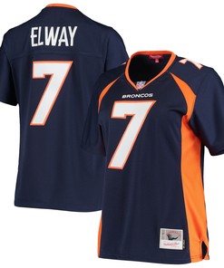 John Elway Denver Broncos Mitchell & Ness Womens Legacy Replica Team Jersey - Navy Nfl