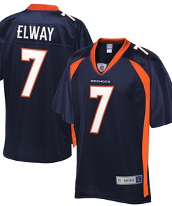 John Elway Denver Broncos Nfl Pro Line Replica Retired Player Jersey - Navy