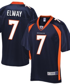 John Elway Denver Broncos Nfl Pro Line Replica Retired Player Jersey - Navy Nfl
