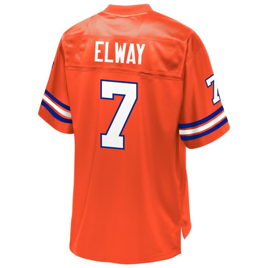 John Elway Denver Broncos Nfl Pro Line Retired Player Jersey - Orange