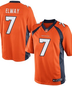 John Elway Denver Broncos Retired Player Limited Jersey - Orange Nfl