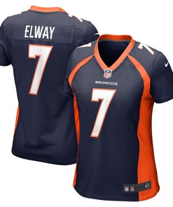 John Elway Denver Broncos Womens Retired Player Jersey - Navy Nfl