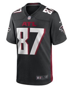 John FitzPatrick Atlanta Falcons Game Player Jersey - Black