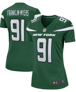 John Franklin-myers New York Jets Womens Game Jersey - Gotham Green Nfl