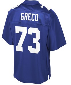John Greco New York Giants Nfl Pro Line Player Jersey - Royal