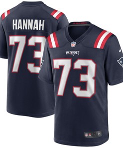 John Hannah New England Patriots Game Retired Player Jersey - Navy Nfl