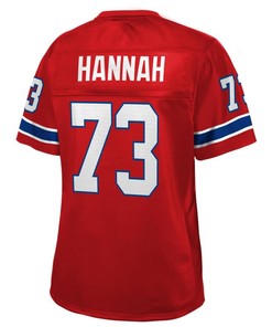 John Hannah New England Patriots Nfl Pro Line Womens Retired Player Jersey - Red