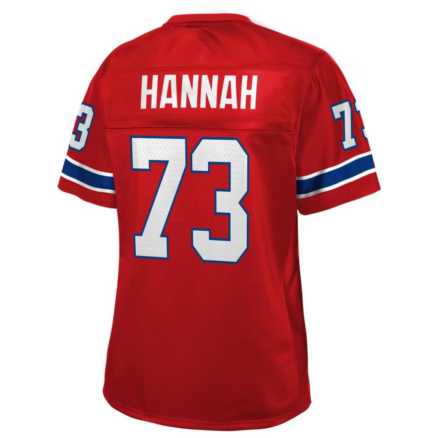 John Hannah New England Patriots Nfl Pro Line Womens Retired Player Jersey - Red