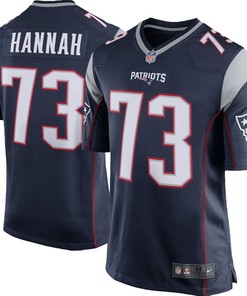 John Hannah New England Patriots Nike Retired Player Game Jersey - Navy Blue