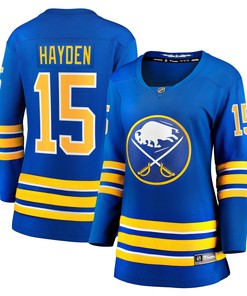 John Hayden Buffalo Sabres Fanatics Branded Womens Home Breakaway Player Jersey - Royal Nhl