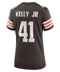 John Kelly Jr. Cleveland Browns Women's Game Player Jersey - Brown