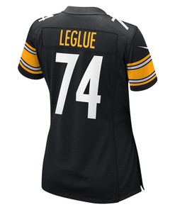 John Leglue Pittsburgh Steelers Women's Game Player Jersey - Black