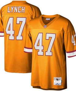 John Lynch Tampa Bay Buccaneers Mitchell And Ness Legacy Replica Jersey Orange Nfl