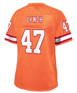 John Lynch Tampa Bay Buccaneers Nfl Pro Line Womens Retired Player Jersey - Orange
