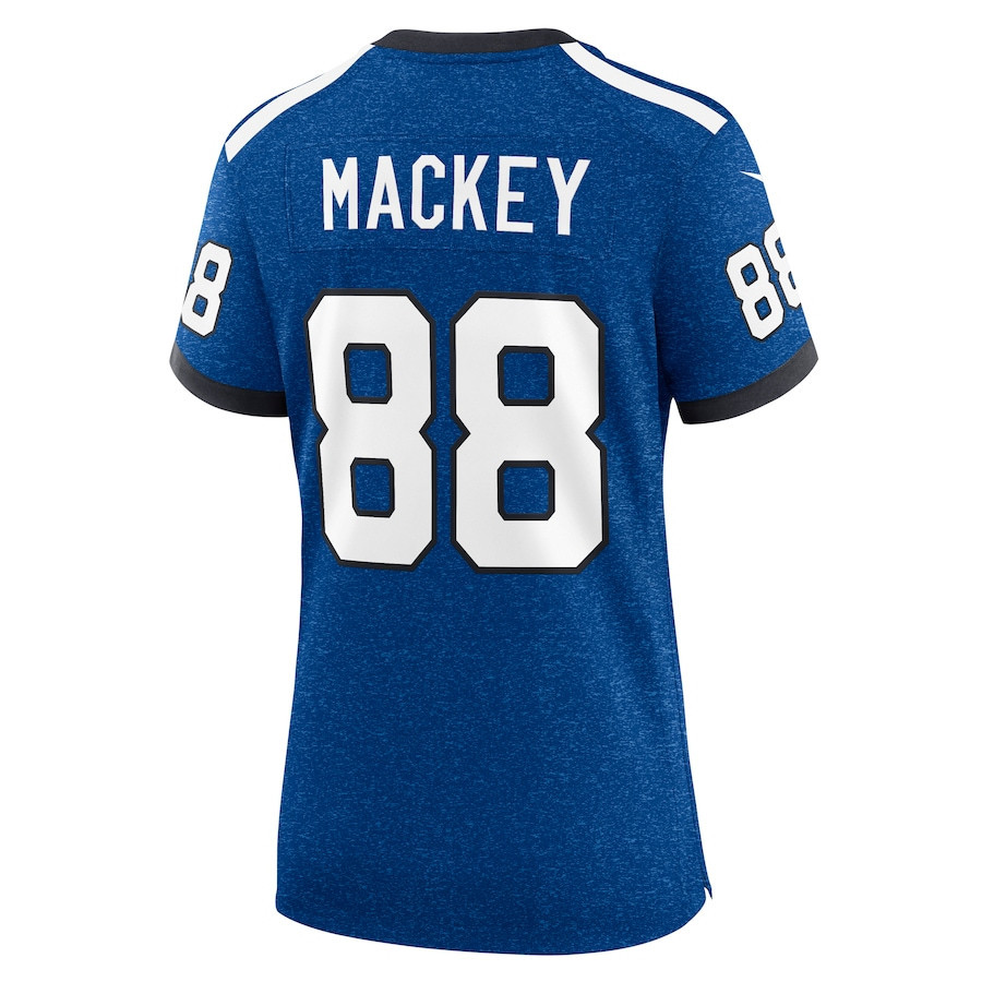 John Mackey 88 Indianapolis Colts Indiana Nights Alternate Game Women Jersey - Royal