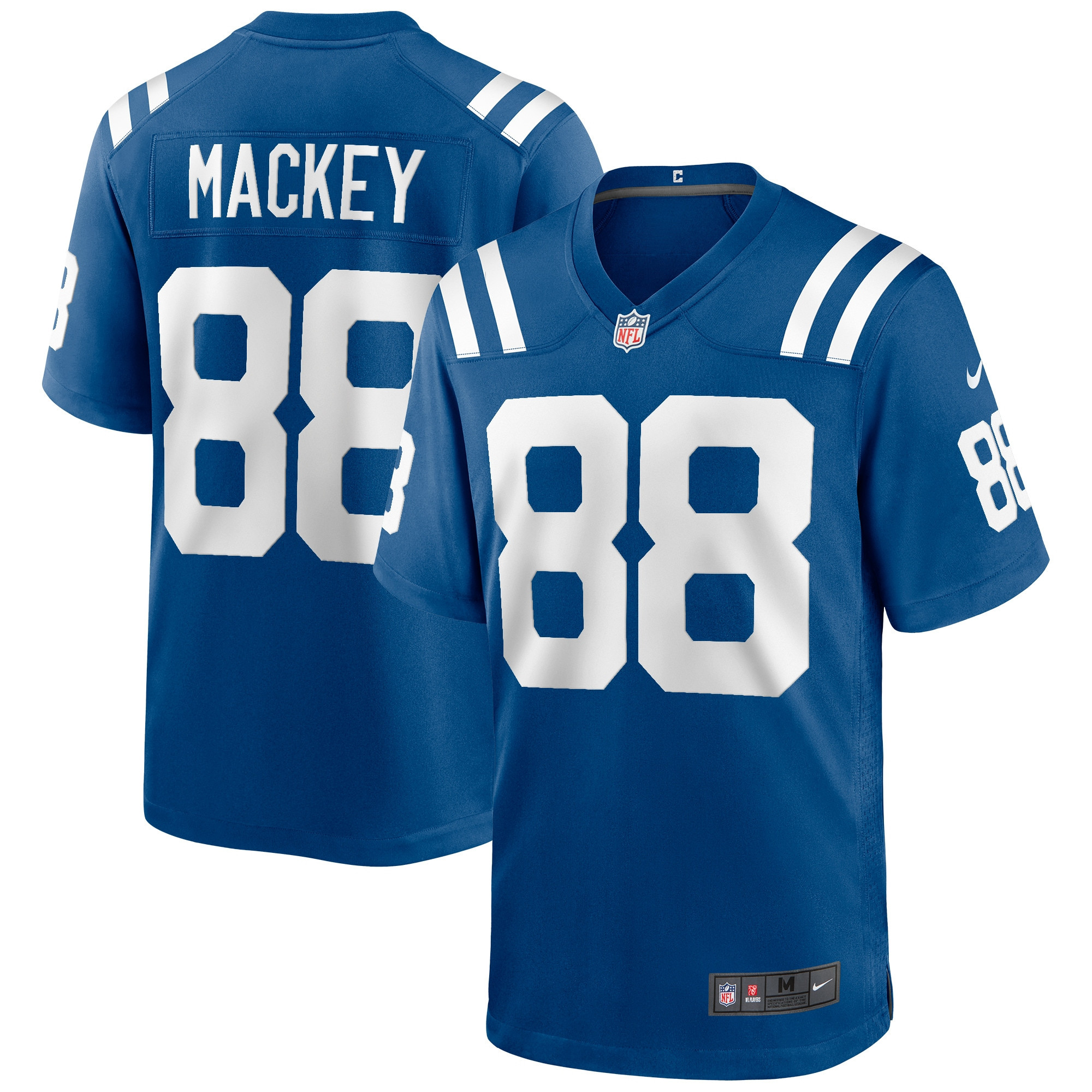 John Mackey Indianapolis Colts Game Retired Player Jersey - Royal Nfl