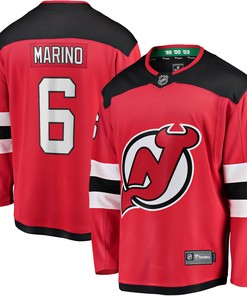 John Marino New Jersey Devils Fanatics Branded Home Breakaway Player Jersey - Red Nhl