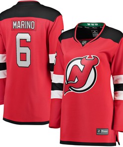John Marino New Jersey Devils Fanatics Branded Womens Home Breakaway Player Jersey - Red Nhl