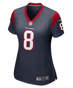 John Metchie III Houston Texans Women's Game Player Jersey - Navy