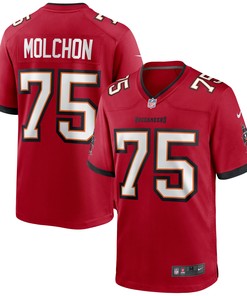 John Molchon Tampa Bay Buccaneers Game Jersey - Red Nfl