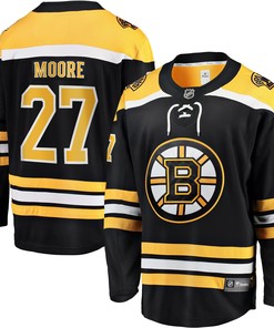 John Moore Boston Bruins Fanatics Branded Home Breakaway Player Jersey - Black Nhl