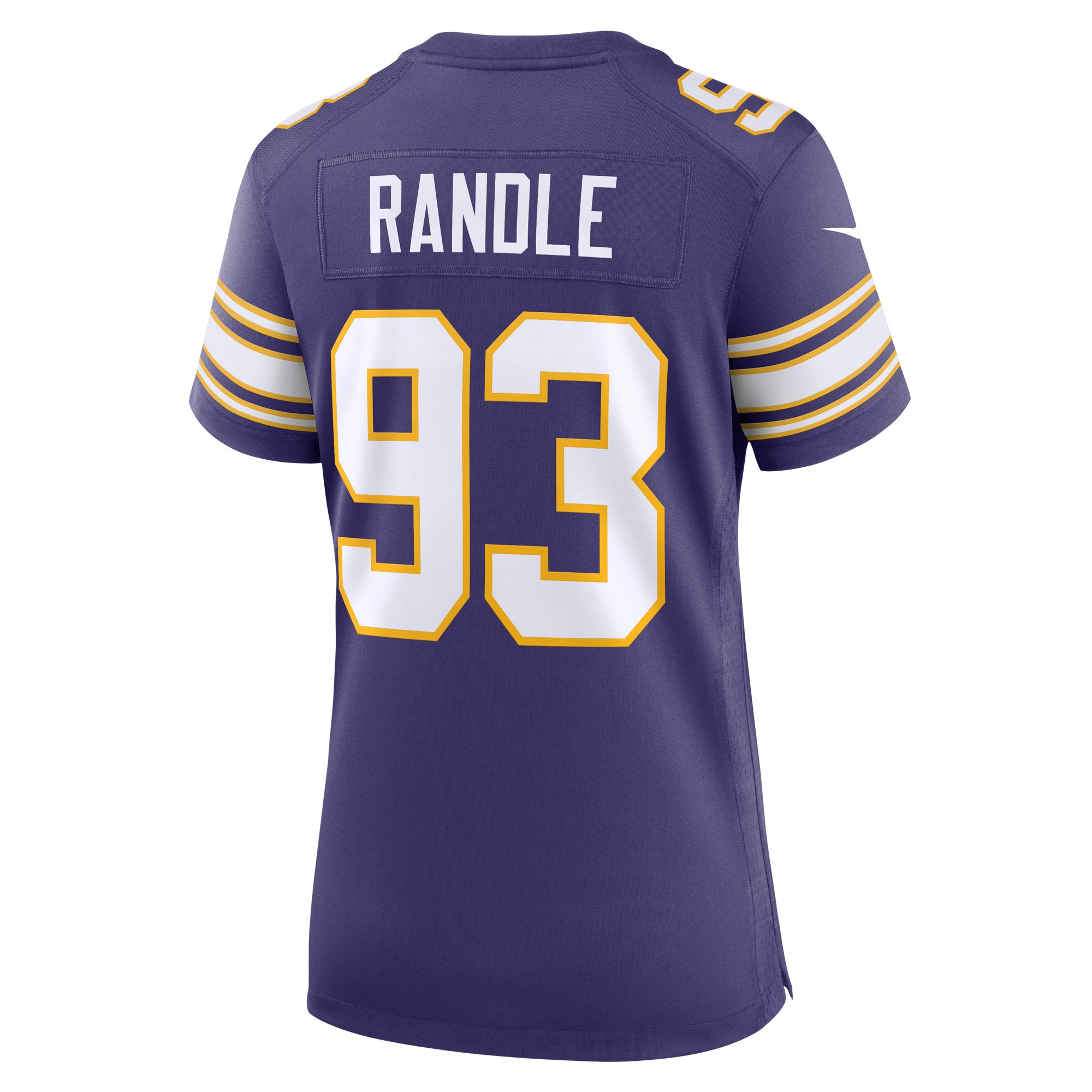 John Randle 93 Minnesota Vikings Women's Classic Game Jersey - Purple